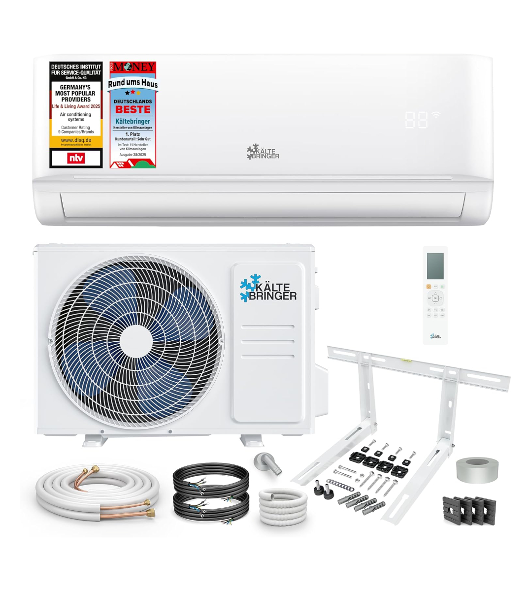 Kältebringer Climatiseur Split – 12000 BTU – 3,5 kW