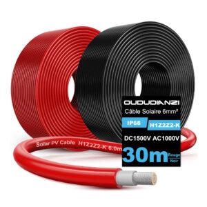 Cable Solaire 6mm2 30m